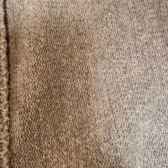 DKNY JEANS GREY SPARKLE LONG SWEATER COVER - Picture 7 of 7